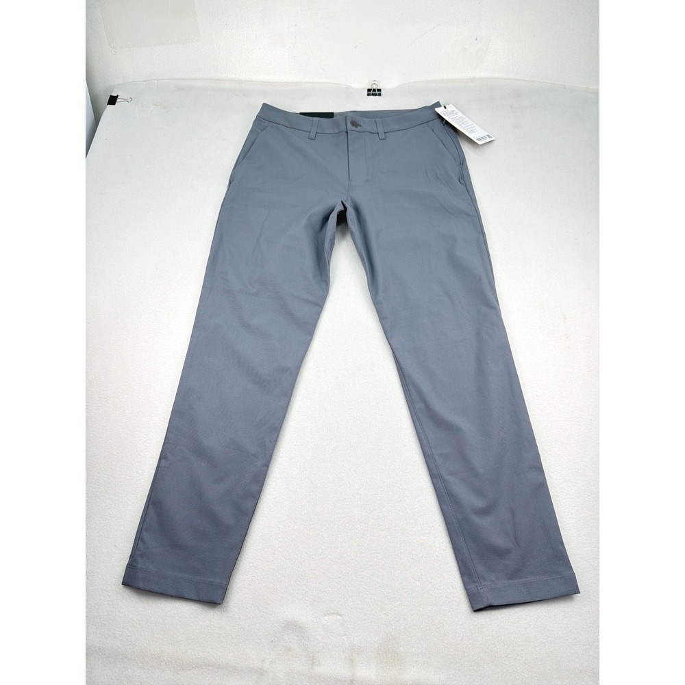 Lululemon ABC Slim-Fit Trouser 30L Warpstreme Smoked Grey 31 LM5AQYS NEW